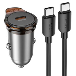 АЗП Hoco NZ16 Rigorous PD30W (1USB-C) + кабель Type-C to Type-C