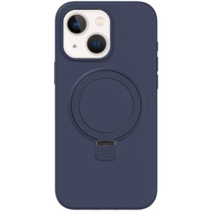 Чохол Silicone Case Full Protective NO LOGO with Ring для Apple iPhone 15 (6.1")