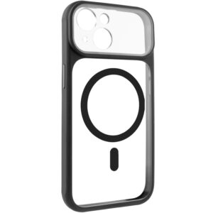 Чохол TPU+PC GETMAN Moon Clear with MagSafe для Apple iPhone 13 (6.1")