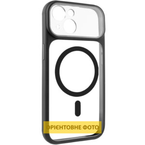 Чохол TPU+PC GETMAN Moon Clear with MagSafe для Apple iPhone 14 (6.1")