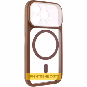 Чохол TPU+PC GETMAN Moon Clear with MagSafe для Apple iPhone 14 Pro (6.1")