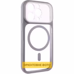 Чохол TPU+PC GETMAN Moon Clear with MagSafe для Apple iPhone 15 Pro (6.1")