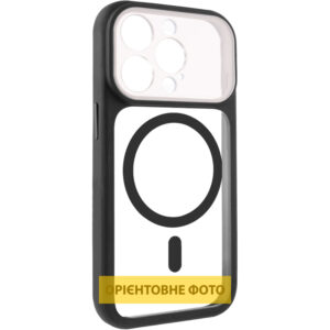 Чохол TPU+PC GETMAN Moon Clear with MagSafe для Apple iPhone 15 Pro Max (6.7")