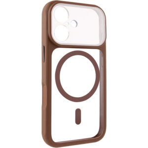 Чохол TPU+PC GETMAN Moon Clear with MagSafe для Apple iPhone 16 (6.1")