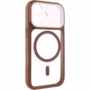 Чохол TPU+PC GETMAN Moon Clear with MagSafe для Apple iPhone 16 (6.1")