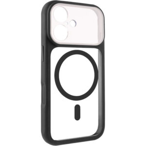 Чохол TPU+PC GETMAN Moon Clear with MagSafe для Apple iPhone 17 (6.3")