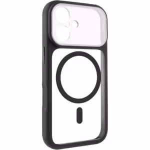 Чохол TPU+PC GETMAN Moon Clear with MagSafe для Apple iPhone 17 (6.3")