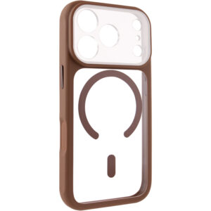 Чохол TPU+PC GETMAN Moon Clear with MagSafe для Apple iPhone 17 Pro Max (6.9")