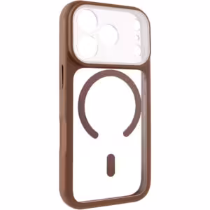 Чохол TPU+PC GETMAN Moon Clear with MagSafe для Apple iPhone 17 Pro Max (6.9")