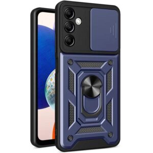 Чохол Ummi Camshield Serge Ring sinj navy темно синього кольору для Samsung Galaxy A36 5G.