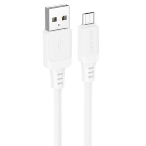 Дата кабель Borofone BX115 Lotto USB to MicroUSB 2.4A (1m)