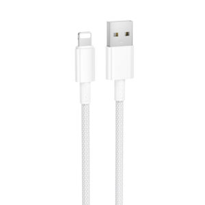 Дата кабель Borofone BX117 Source USB to Lightning 2.4A (1m)
