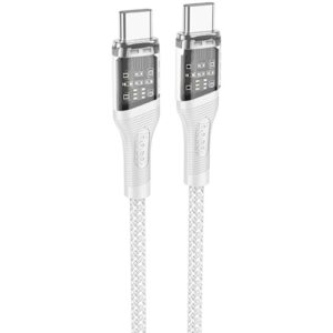 Дата кабель Hoco U111 Discovery Edition Type-C to Type-C 60W (1.2m)