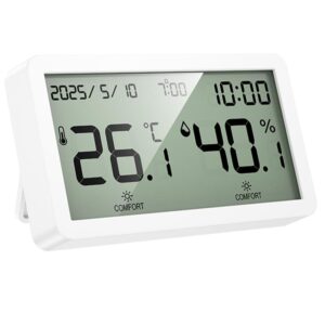 Електронний термогігрометр + годинник Hoco HX42 Indoor