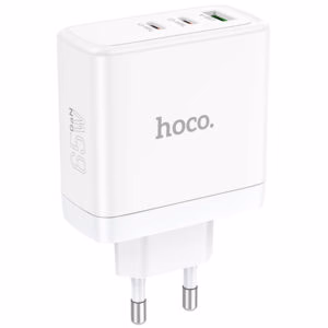 МЗП Hoco N30 Glory PD65W+QC3.0 (1USB-A/2C)