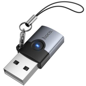 Перехідник Hoco UA46B USB Male to Type-C Female USB3.0