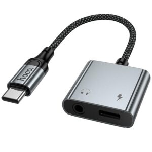 Перехідник Hoco UPA34 Type-C to Type-C + 3.5mm