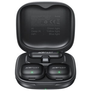 Петличний бездротовий мікрофон Acefast R1 Dual-mic Lightning