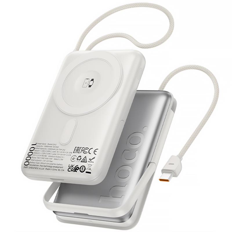 Портативний ЗП Power Bank Hoco Q43 Clever PD20W з БЗП+iWatch Type-C 10000 mAh