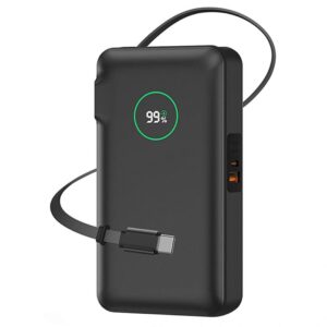 Портативний ЗП Power Bank WIWU Wi-P049 22.5W+PD35W with cable 10000 mAh
