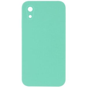 Чохол Silicone Case Square Full Camera Protective (AA) NOLOGO для Apple iPhone XR (6.1")