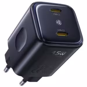 МЗП Baseus PicoGo AN13 Fast Charger 45W (2USB-C) (E0121F)