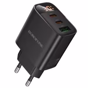 МЗП Borofone BA98A Ilustre with digital display PD30W (1USB-A/2C)