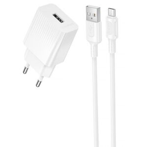 МЗП Borofone BAS71A Source 10.5W (1USB-A) + кабель USB to MicroUSB