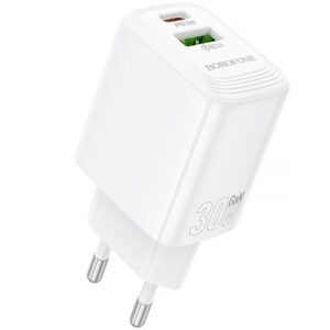 МЗП Borofone BN29 Fuente PD30W+QC3.0 (1USB-A/1C)