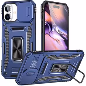 Ударостійкий чохол Camshield Army Ring для Apple iPhone 16 (6.1")