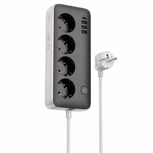 Подовжувач Hoco AC21 Sunlight 4-bit (1C/3A/4xSocket) (1.5m)