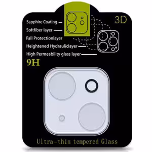 Захисне скло на камеру Full Block (тех.пак) для Apple iPhone 15 (6.1") / 15 Plus (6.7")