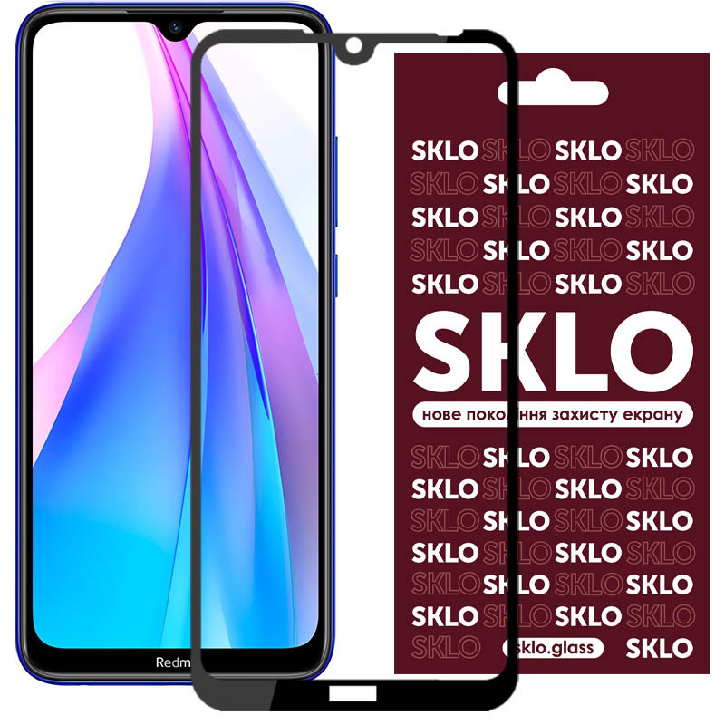 Захисне скло SKLO 3D для Xiaomi Redmi Note 8T