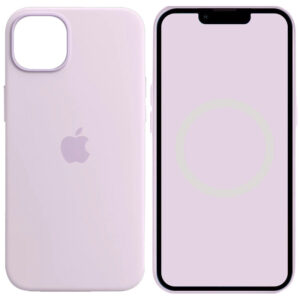 Чохол Silicone case (AAA) with Magsafe and Animation для Apple iPhone 14 (6.1")