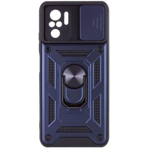 Чохол Ummi Camshield Serge Ring темно-синій для Xiaomi Redmi Note 10.