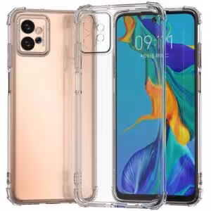 TPU чохол GETMAN Ease logo посилені кути Full Camera для Motorola Moto G32