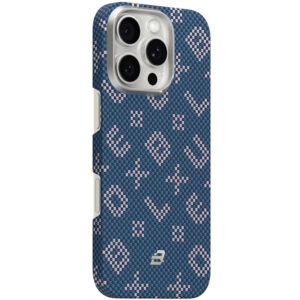 TPU+PC чохол Blueo Gilded Tactile Woven with MagSafe для Apple iPhone 16 Pro Max (6.9")
