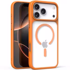 TPU+PC чохол Metal Buttons with MagSafe для Apple iPhone 17 Pro (6.3")