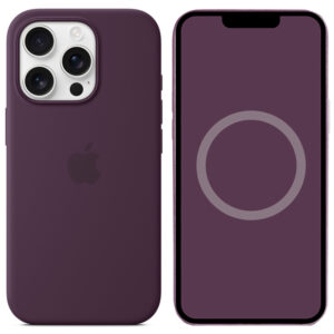 Уцінка Чохол Silicone case (AAA) with Magsafe and Animation для Apple iPhone 16 Pro (6.3")