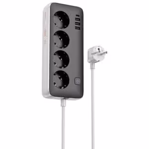 Подовжувач Hoco AC21 Sunlight 4-bit (1C/3A/4xSocket) (3m)