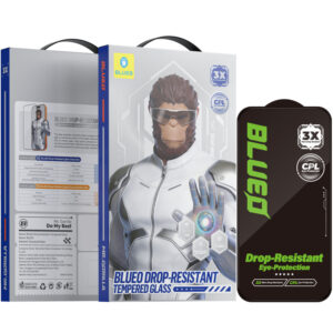 Захисне 2.5D скло Blueo Drop-Resistant (35+ KG) для Apple iPhone 17 Pro Max / 16 Pro Max 6.9"