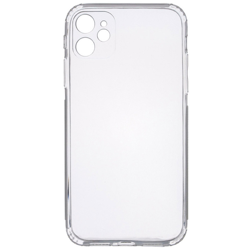 TPU чохол Epic Transparent 1,5mm Full Camera для Apple iPhone 12 (6.1")