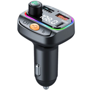 АЗП FM модулятор WIWU QC031 MP3 Car PD20W+QC3.0 (2USB-A/1C)