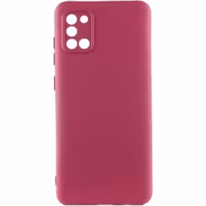 Чохол TPU GETMAN Liquid Silk Full Camera для Samsung Galaxy A31