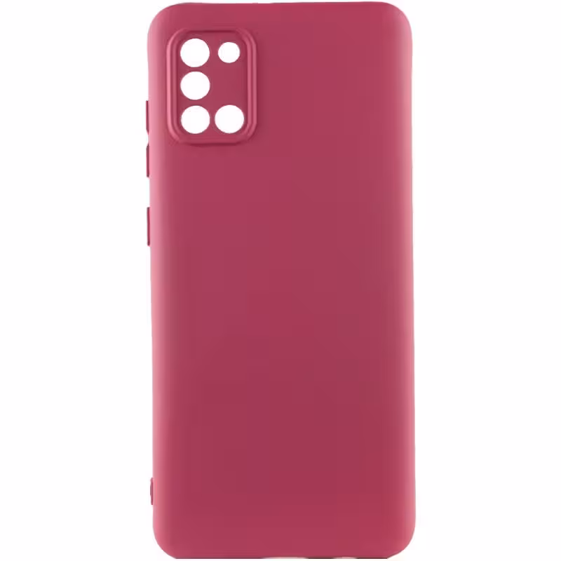 Чохол TPU GETMAN Liquid Silk Full Camera для Samsung Galaxy A31
