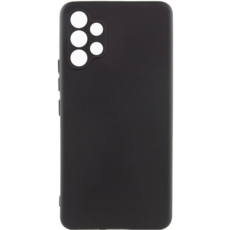 Чорний TPU чохол Getman Liquid Silk Full Camera для Samsung Galaxy A32 4G.