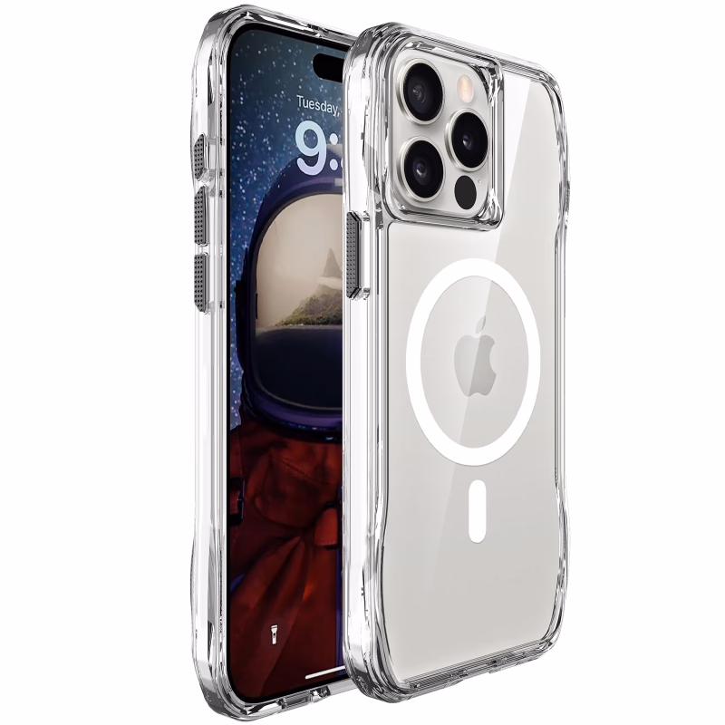 Чохол TPU Space Octagon with MagSafe для Apple iPhone 15 Pro Max (6.7")