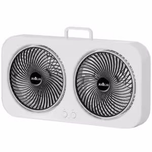 Настільний вентилятор F105 Dual-Fan Design 1800mAh