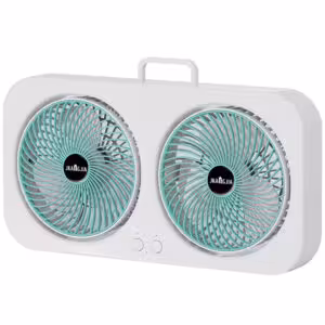 Настільний вентилятор F105 Dual-Fan Design 1800mAh