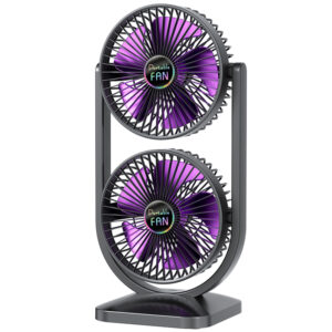 Настільний вентилятор S30 Dual-Fan 3000mAh